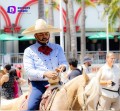 Se lleva a cabo el tradicional desfile charro