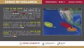 Se prevén lluvias intensas en gran parte del territorio nacional