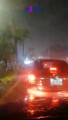 Se registra fuerte lluvia en Puerto Vallarta