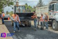 Siguen los trabajos de pavimentación de la calle Ignacio Altamirano en San José del Valle.