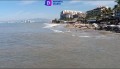 Triste año nuevo para turistas: hay bandera roja en playas de Vallarta