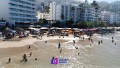 Triste año nuevo para turistas: hay bandera roja en playas de Vallarta