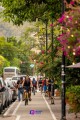 Una ciclovía desde la zona hotelera hasta el malecón.