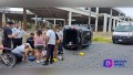 Volcadura en Marina Vallarta deja una mujer hospitalizada