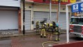 Voraz incendio en tienda El Bodegón en delegación del Pitillal