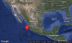 Sismo de magnitud 5.6 sacude el suroeste de Cihuatlán, Jalisco