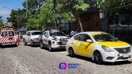 Taxista es  agredido en la colonia Emiliano Zapata