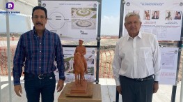 Aeropuerto de Santa Lucía tendrá escultura de 18 millones de pesos