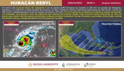 Beryl se mantienen como Huracán categoría 4