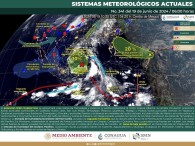 Ciclón podría evolucionar a tormenta tropical Alberto
