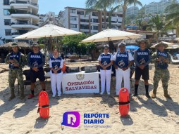 En el marco del Plan Marina, concluye “Operación Salvavidas 2024”,  en Puerto Vallarta, Jalisco.