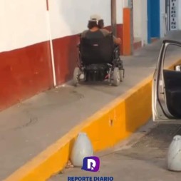 Encontraron al sujeto que roba silla de ruedas