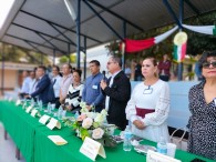 Escuela Secundaria General 105, gana concurso de escoltas