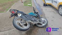 Grave accidente de motociclista en Río Belga y Avenida Grandes Lagos