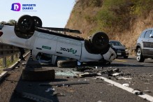 Impactante Accidente en la Nueva Autopista Las Varas-Puerto Vallarta