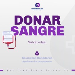 Laura solicita 6 donadores de sangre tipo o negativo.