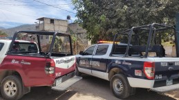 Montan fuerte operativo en la colonia villa de Guadalupe.