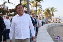 Profe Michel arranca con limpieza en Malecón