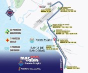 Recuerda que es mañana domingo cierre de calles por el Maratón Puerto Vallarta  *Recuerda utilizar vías alternas por el cierre del boulevard Francisco Medina Ascencio