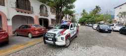 Robó a mano armada en el Bancomer ubicado en Villa Vallarta.