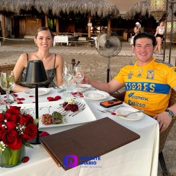 Samuel García y Mariana Rodríguez celebran aniversario en Puerto Vallarta