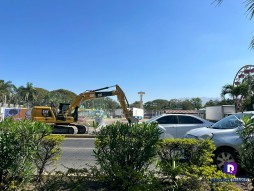 Tráfico por obras en Avenida Medina Asencio