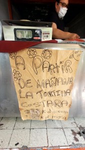 Venden el kilo de tortilla a 30 pesos, en tiendas hasta 36