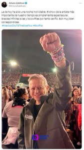 Ya es el "ministro swiftie" , Arturo Saldívar declarado fan de Taylor Swift