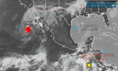 Seguirán  lluvias en todo el país por 'Linda' y otros fenómenos