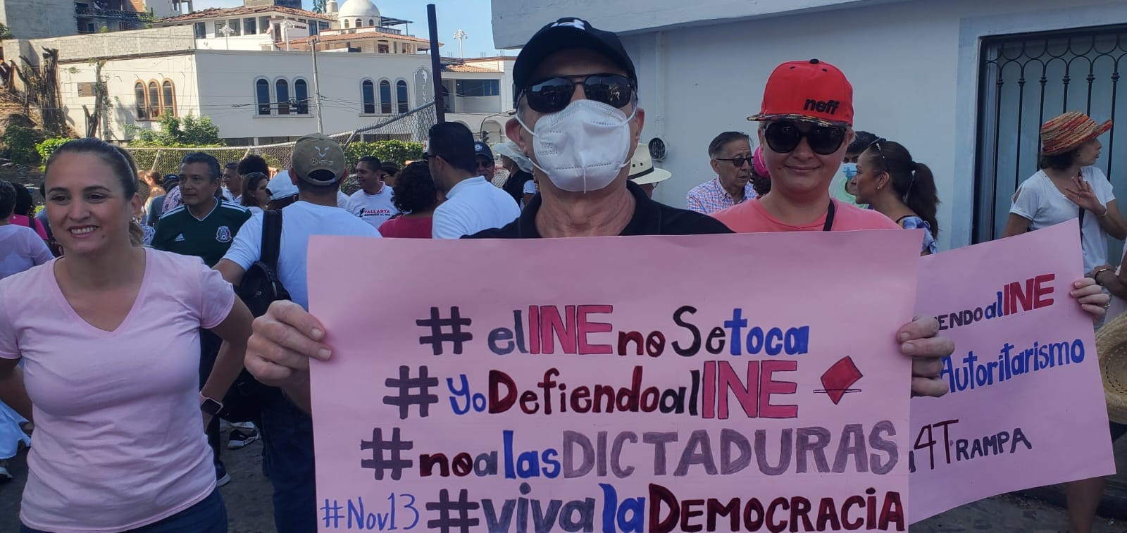 26 de febrero, segunda marcha en defensa del INE Puerto Vallarta | Reporte  Diario Vallarta